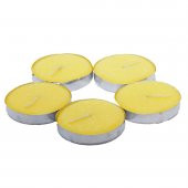 Ksmart Tea Lights Sarı Mum 5 li 1 Paket - 1