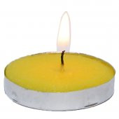 Ksmart Tea Lights Sarı Mum 5 li 1 Paket - 4