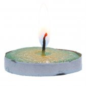 Tea Lights Yeşil Mum 5 li 1 Paket - 4