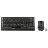 A4 Tech 9300F F Kablosuz MM vTrack Mouse Set Siyah - 1