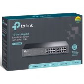 TP-Link TL-SG1016PE 16Port Gigabit Switch(8P POE+) - 1
