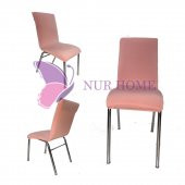 Lastikli Sandalye Kılıfı Somon Mutfak Tipi M2 (Renk-27) - 1