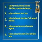 Calgon Çamaşır Makinesi Kir ve Kireç Önleyici 1500 gr Toz - 3
