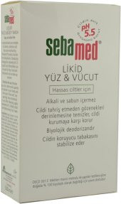 Sebamed Liquid Face & Body Wash 200 ml - 1