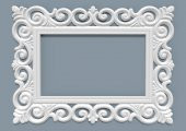 DEFNE AYNA CERCEVESİ 80X100 BEYAZ - 1