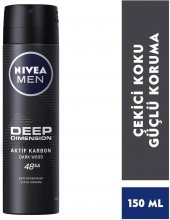 Nıvea Men Deodorant Deep Dımensıon Erkek Sprey 150 Ml - 1