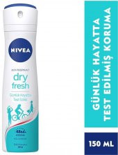 Nıvea Deodorant Dry Fresh Bayan Sprey 150 Ml - 1