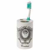 LY-J105B SERAMİK DİŞ FIRÇALIK KRALİÇE MODEL 7X7X11CM thumbnail 1