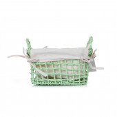 DL-17018AC-S HASIR SEPET OVAL ŞEKİLLİ 23X13X12CM 4 LİTRE - 3