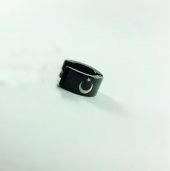 1 Adet Tekli Türk Bayrağı Ay Yıldız Çelik Bayan Erkek Unisex Küpe - 1