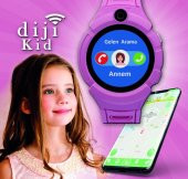 Dijikid  Akıllı Çocuk Saati - Yeni - Kameralı - 6