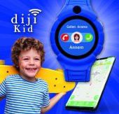 Dijikid  Akıllı Çocuk Saati - Yeni - Kameralı - 7
