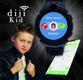 Dijikid  Akıllı Çocuk Saati - Yeni - Kameralı - 9