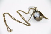 HARRY POTTER GOLDEN SNITCH WINGS MELEK KANAT SAAT CEP SAATİ KOLYE YENİ TARZ YENİ MODA - 3
