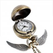 HARRY POTTER GOLDEN SNITCH WINGS MELEK KANAT SAAT CEP SAATİ KOLYE YENİ TARZ YENİ MODA - 11