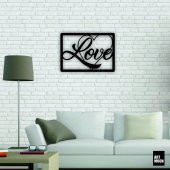 Love  Metal Tablo Duvar Dekoru - 1