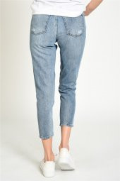 İnci Detaylı Mom Kot Pantolon - 3