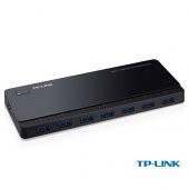 TP-LINK UH720 7 Port Usb 3.0 Çoklayıcı Hub (Siyah) - 1