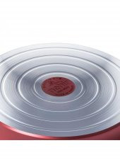 Nehir Titanyum Kaplama Nar Çiçeği 24 cm Kısa Tencere - 3