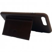 Sunix Apple iPhone 7 Plus Gerçek Deri Cüzdanlı Air Jacket Stand Kılıf - 2