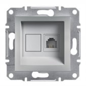 Schneider Asfora Alüminyum Telefon Prizi Eph4100161 - 1