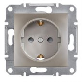 Schneider Asfora Bronz Çocuk Korumalı Priz Eph2900269 - 1