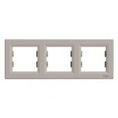 Schneider Asfora Bronz Üçlü Çerçeve Eph5800369 - 1