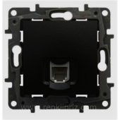 Legrand Raventi Siyah Telefon Prizi 768629 - 1