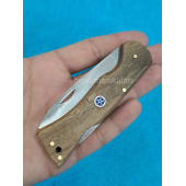 El İşçiliği Çakı 19cm Toplam Uzunluk-Kök Ceviz Sap thumbnail 1