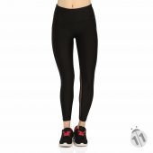 Vb Butik Spor Yoga Pilates Tayt Fileli Tül Detaylı Sporcu Taytı - 1