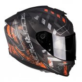 Scorpion Exo 1400 Air Picta Kapalı Kask (Kırmızı) - 4