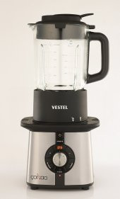 VESTEL DIGITAL GİZLİ REZİSTANS CAM-INOX KASA 1000W ÇORBACI - 1