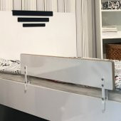 AGUBUGU BABY AHŞAP YATAK BARİYERİ - 1