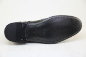 8012 Siyah Antik Deriden Goodyear (Kazuma) dikişli Kösele Ayakkabı - 5
