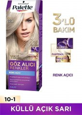 Palette Göz Alıcı Renkler Saç Boyası 10-1 Küllü Açık Sarı - 2