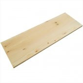 Emprenyeli Masif Ahşap Plaka - 30 mm kalınlık, 40 cm genişlik, alternatif uzunluk ölçüleri - 1