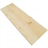 Emprenyeli Masif Ahşap Plaka - 30 mm kalınlık, 40 cm genişlik, alternatif uzunluk ölçüleri - 3