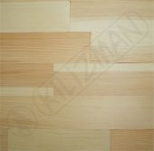 Masif Çam Boy Ekli (Uç Uca) 18 mm Ahşap Panel - 3