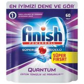Finish Quantum 60 Tablet Bulaşık Makinesi Deterjanı - 1