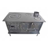 TRABZON/VAKFIKEBİR 90 LIK SİYAH KUZİNE SOBA - 1