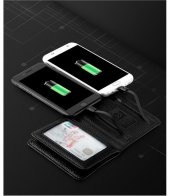 POWER BANK 4000 MAH DERİ CÜZDAN - 1