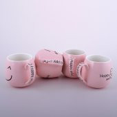 Gülen Kupa Happy Smile Pembe No.4 - 4