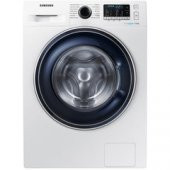 SAMSUNG WW90J5355FW 9KG 1200 Devir Eco Bubble  Elmas Kazan Beyaz Çamaşır Makinesi - 1