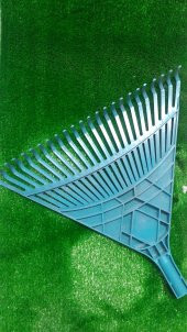 Bahçe Tırmığı 24 Dişli Yaprak Tırmığı Plastik Tırmık Çim Temizleme Tırmığı thumbnail 6