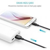 Anker PowerLine Micro USB Şarj/ Data Kablosu 0.9 Metre - Beyaz - 4