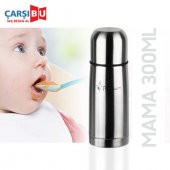 Penguen Termos 300 ml Çelik Bebek Mama Termosu 1030 - 1