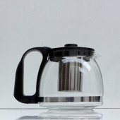 Süzgeçli Cam Demlik 700 900 1250 1500 ml Tea Pot Çaydanlık - 4