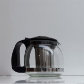 Süzgeçli Cam Demlik 700 900 1250 1500 ml Tea Pot Çaydanlık - 6