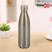 Penguen Şişe Termos Matara Çocuk Suluk Su Şişesi Çelik Termosu 1035T 1050T 1075T - 1