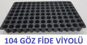 Fide Yetiştirme Viyolü 104 Gözlü   50 Adet Fide Yetiştirme Kabı Plastik Fide Viyolü Fide Viyol - 1